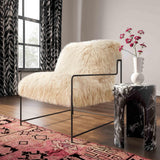 Kimi Genuine Sheepskin Accent Chair by TOV Furniture at Eve Furniture