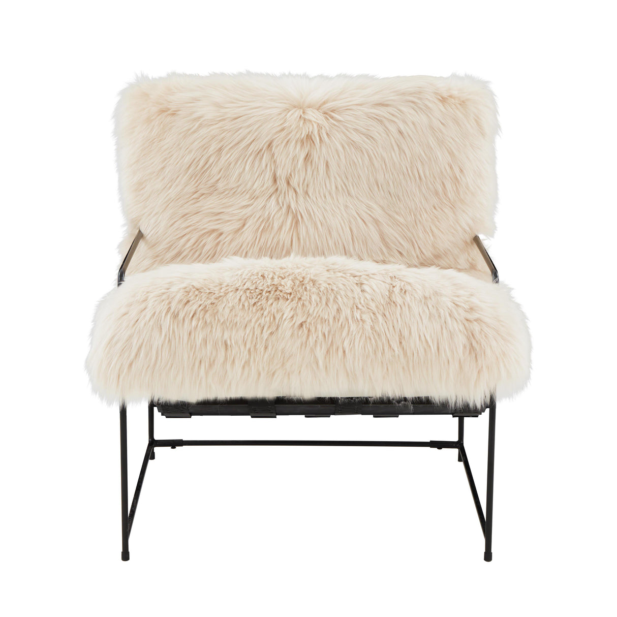 Kimi Genuine Sheepskin Accent Chair by TOV Furniture at Eve Furniture