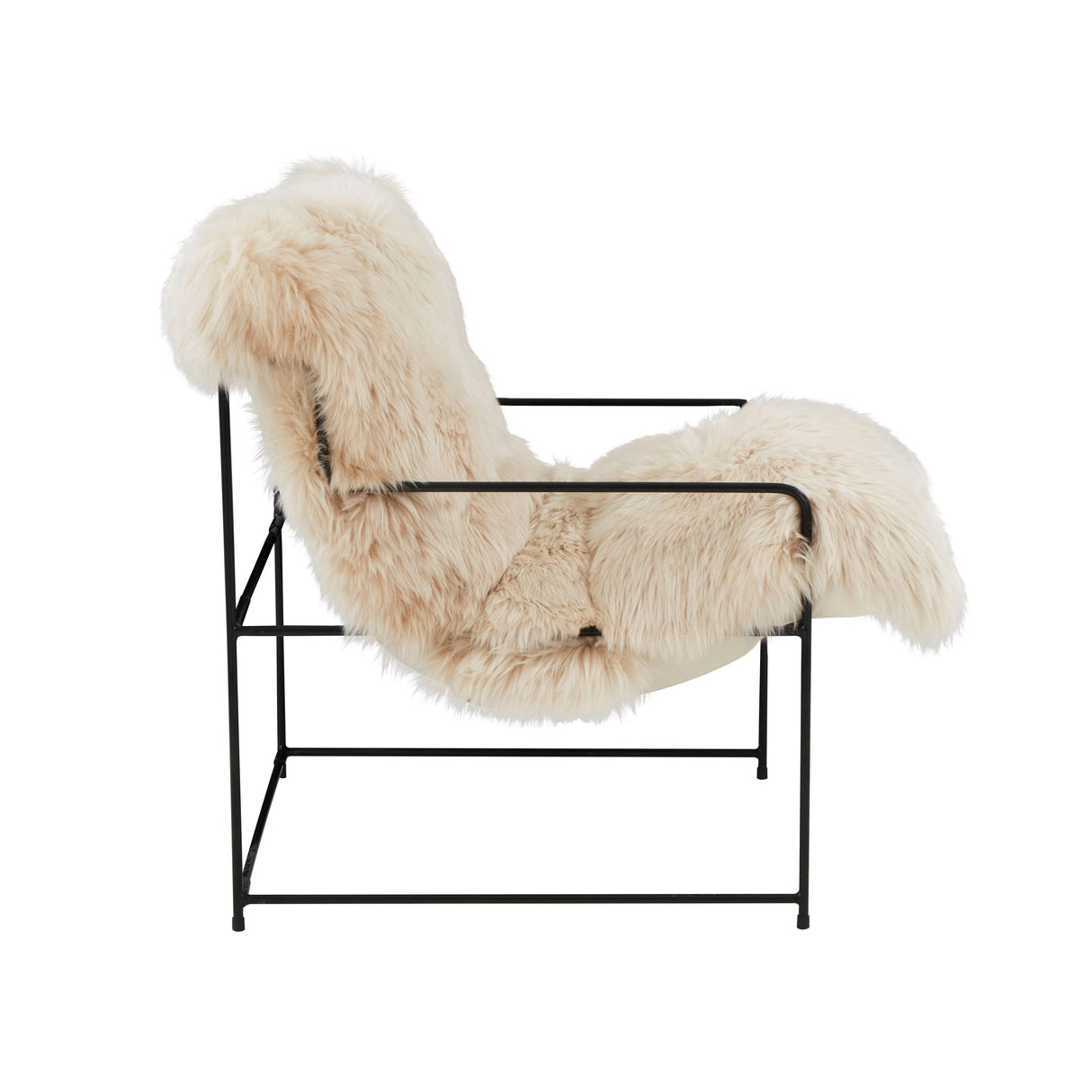 Kimi Genuine Sheepskin Accent Chair by TOV Furniture at Eve Furniture