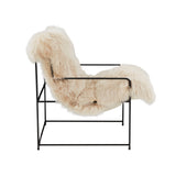 Kimi Genuine Sheepskin Accent Chair by TOV Furniture at Eve Furniture