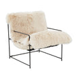 Kimi Genuine Sheepskin Accent Chair by TOV Furniture at Eve Furniture