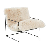 Kimi Genuine Sheepskin Accent Chair by TOV Furniture at Eve Furniture