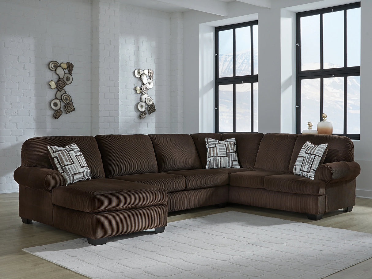 Kimlee 3-Piece Sectional with LAF Chaise by Ashley at Eve Furniture