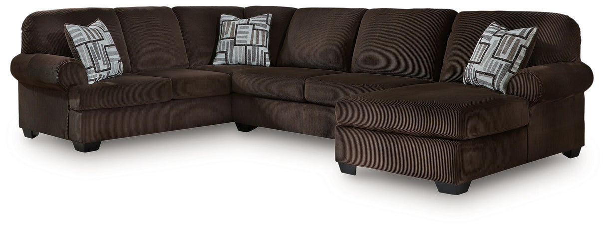 Kimlee 3-Piece Sectional with RAF Chaise by Ashley at Eve Furniture