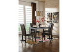 Kimonte Dark Brown Dining Chair, Set of 2 by Ashley at Eve Furniture