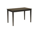 Kimonte Dark Brown Dining Table and 4 Chairs by Ashley at Eve Furniture