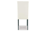 Kimonte Ivory Dining Chair, Set of 2 by Ashley at Eve Furniture