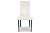 Kimonte Ivory Dining Chair, Set of 2 by Ashley at Eve Furniture