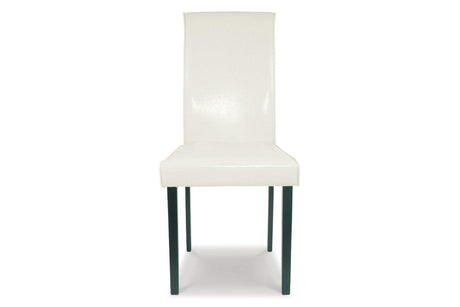 Kimonte Ivory Dining Chair, Set of 2 by Ashley at Eve Furniture