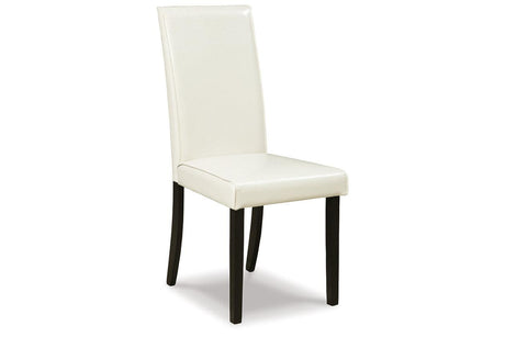 Kimonte Ivory Dining Chair, Set of 2 by Ashley at Eve Furniture