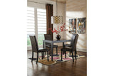 Kimonte Multi Dining Table and 4 Chairs by Ashley at Eve Furniture
