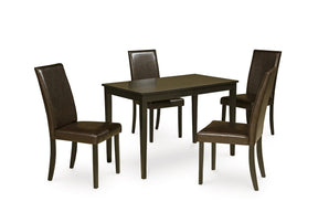 Kimonte Multi Dining Table and 4 Chairs by Ashley at Eve Furniture