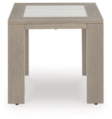 Kimpton Isle Brown Outdoor End Table by Ashley at Eve Furniture