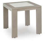 Kimpton Isle Brown Outdoor End Table