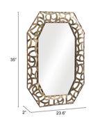 Kin Bronze Mirror by Zuomod at Eve Furniture