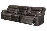Kincord Midnight 2-Piece Power Reclining Sectional by Ashley at Eve Furniture
