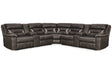 Kincord Midnight 3-Piece Power Reclining Sectional by Ashley at Eve Furniture