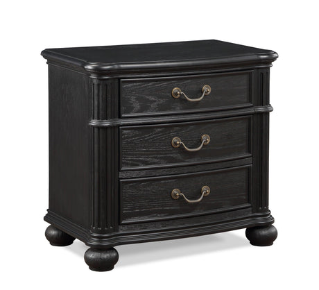 Kingsbury Espresso Nightstand by Crown Mark at Eve Furniture