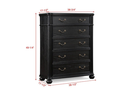 Kingsbury Espresso Chest by Crown Mark at Eve Furniture