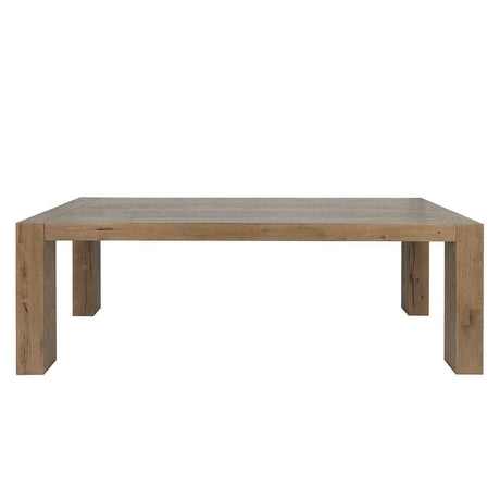 Kingston Natural Oak Dining Table by Classic Home at Eve Furniture