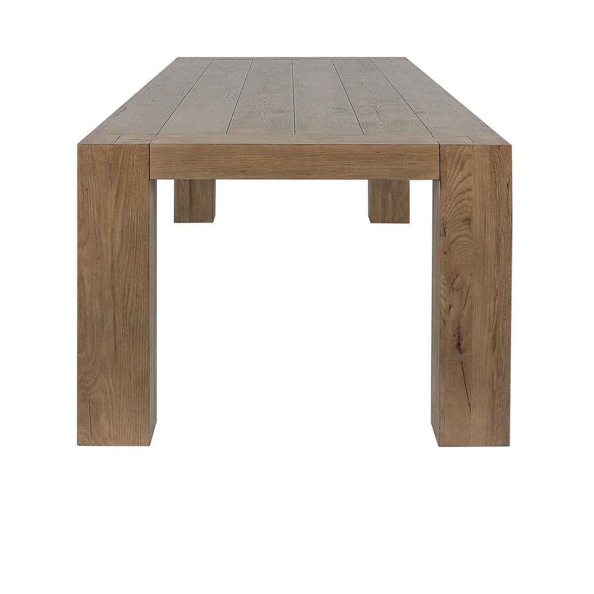 Kingston Natural Oak Dining Table by Classic Home at Eve Furniture