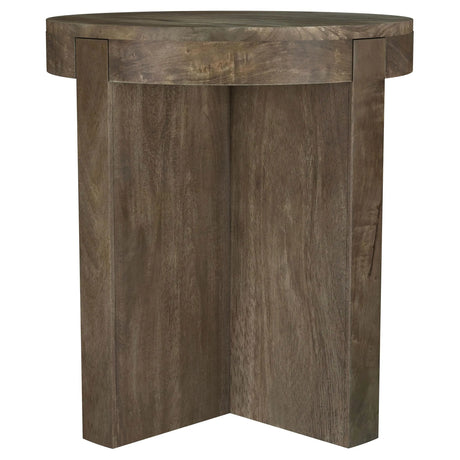 Kinkaid Brown 2-Piece Solid Wood Coffee and End Table Set by Coaster at Eve Furniture