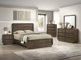 Kinkaid Warm Wood Dresser Mirror Only by Crown Mark at Eve Furniture