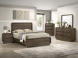 Kinkaid Warm Wood Panel Bedroom Set by Crown Mark at Eve Furniture