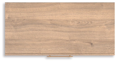 Kinlanni Tan Chest of Drawers by Ashley at Eve Furniture
