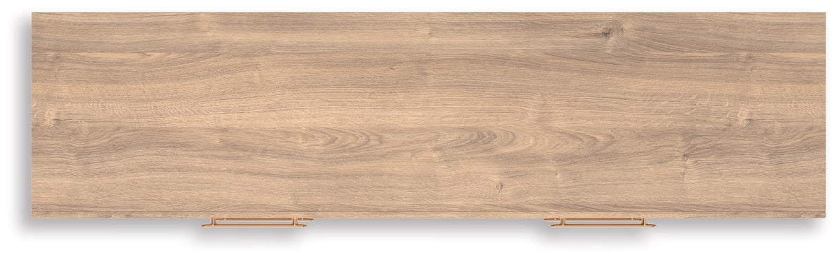 Kinlanni Tan Dresser by ASHLEY FURNITURE at Eve Furniture
