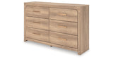 Kinlanni Tan Dresser by ASHLEY FURNITURE at Eve Furniture