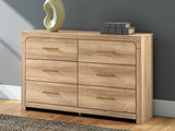 Kinlanni Tan Dresser by ASHLEY FURNITURE at Eve Furniture