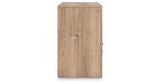 Kinlanni Tan Nightstand by ASHLEY FURNITURE at Eve Furniture