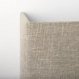 Kinsley Beige Shade W/Transparent Body Wall Sconce by Mercana at Eve Furniture