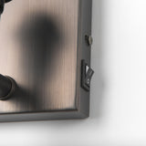 Kinsley Beige Shade W/Transparent Body Wall Sconce by Mercana at Eve Furniture