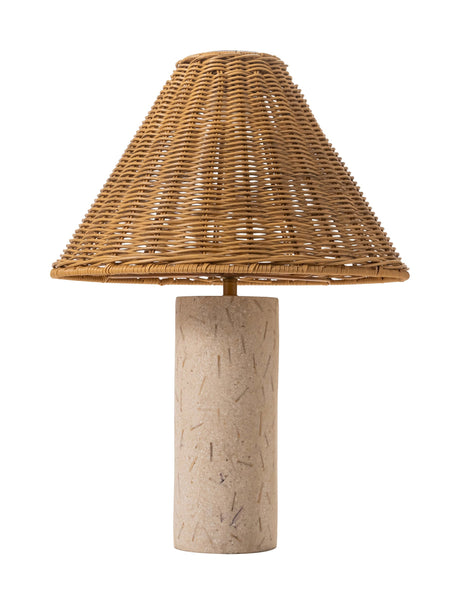 Kintal Natural Solar Table Lamp by Zuomod at Eve Furniture