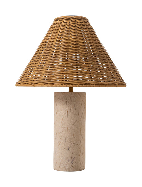 Kintal Natural Solar Table Lamp by Zuomod at Eve Furniture