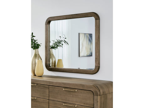 Kione Lioness Beveled Glass Wall or Dresser Mirror by Modus Furniture at Eve Furniture