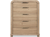 Kione Lioness Five Drawer Acacia Wood Chest by Modus Furniture at Eve Furniture