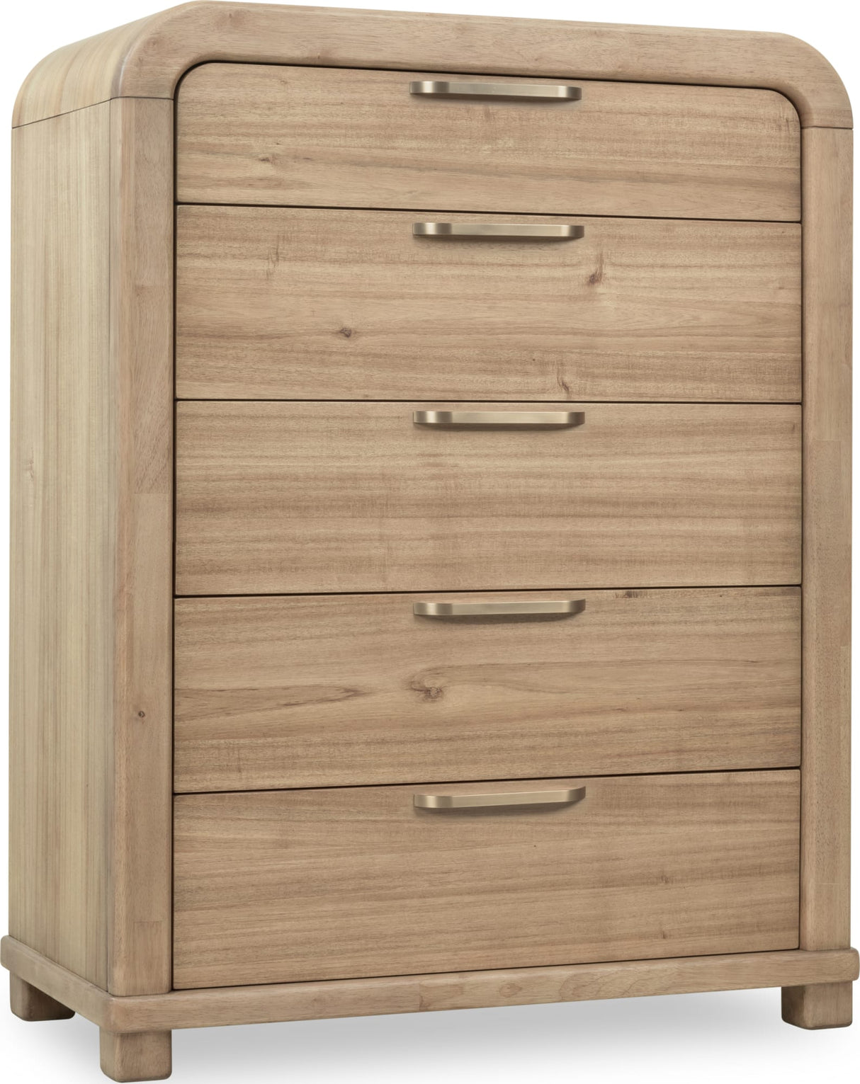 Kione Lioness Five Drawer Acacia Wood Chest by Modus Furniture at Eve Furniture