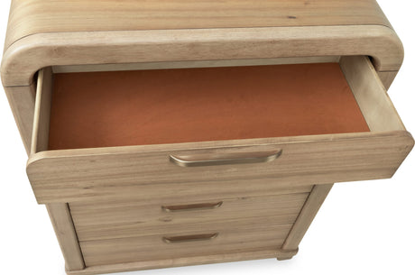 Kione Lioness Five Drawer Acacia Wood Chest by Modus Furniture at Eve Furniture