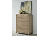 Kione Lioness Five Drawer Acacia Wood Chest by Modus Furniture at Eve Furniture