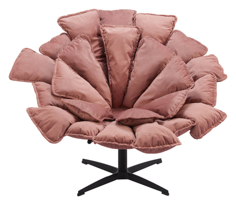 Kipas Pink Accent Chair by Zuomod at Eve Furniture