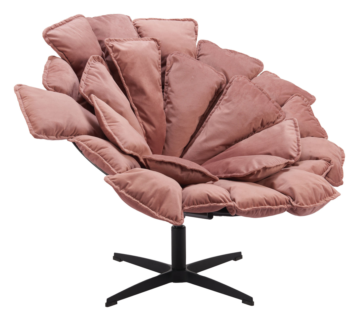 Kipas Pink Accent Chair by Zuomod at Eve Furniture