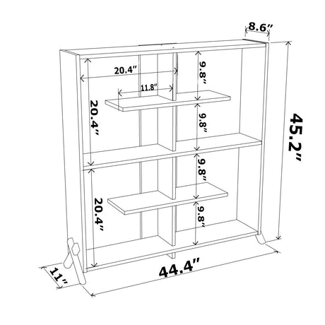 Kipp Bookcase by Furnia at Eve Furniture