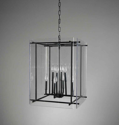 Kiran Black Chandelier by Classic Home at Eve Furniture
