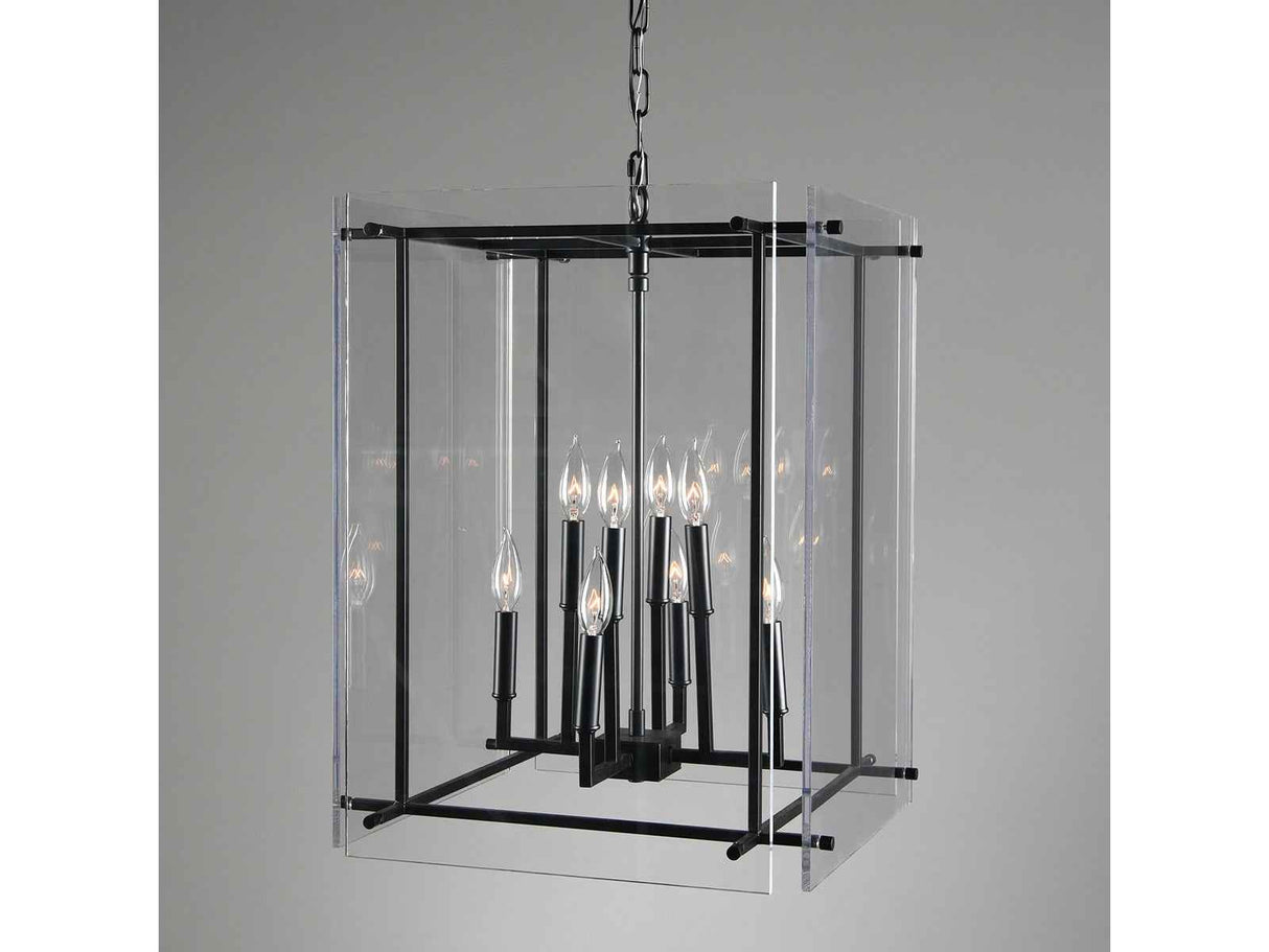 Kiran Black Chandelier by Classic Home at Eve Furniture