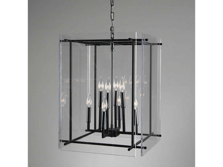 Kiran Black Chandelier by Classic Home at Eve Furniture