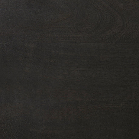 Kiran Black Wood W/ Black Metal Base C-Shape Bar Stool by Mercana at Eve Furniture