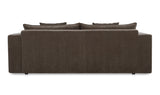 Kiran Sleeper Sofa Warm Charcoal by Moe's Home at Eve Furniture